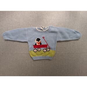 Marika Hahn‎ Design Sweater Baby 24M Long Sleeve Top Infant Knitted Pullover Top